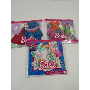 Mattel Barbie Doll Fashion 3 Pack Lot JURASSIC WORLD PACK #4 (Camera Headphones